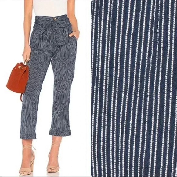 Free People | Day to Night Pinstripe  Pants - Picture 3 of 12